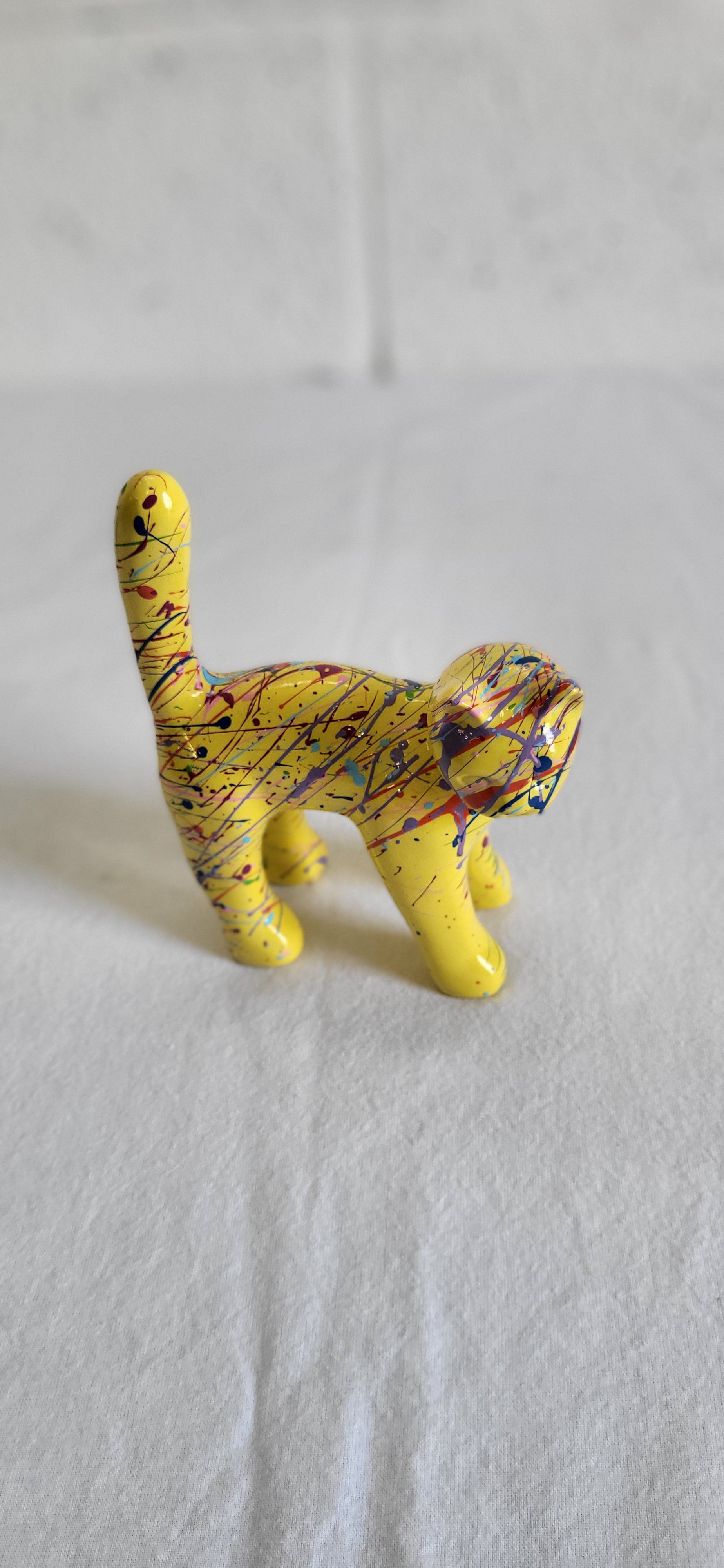 Statue en résine Chat 16cm